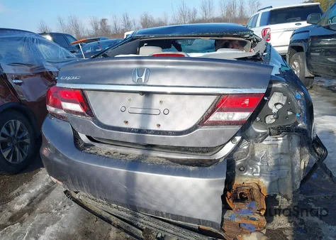 2014 Honda Civic Lx z USA, uszkodzony, nr VIN 19XFB2F55EE231803